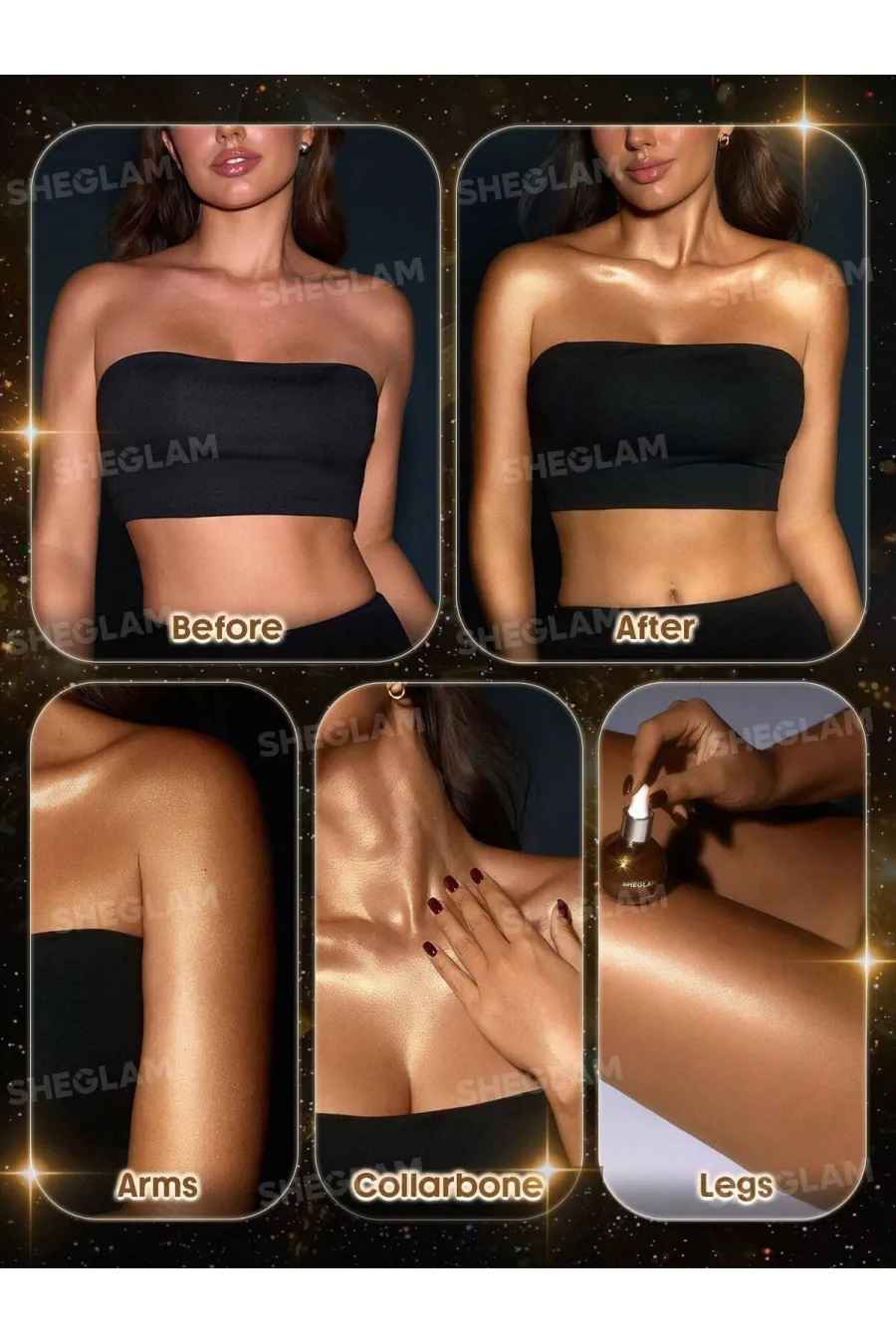 درباره روغن بدن هایلایتر و براق کننده Sunlit Silk رنگ Eros شیگلم Sheglam درباره روغن بدن هایلایتر و براق کننده Sunlit Silk رنگ Eros شیگلم Sheglam