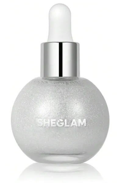 خرید و قیمت روغن بدن هایلایتر و براق کننده Sunlit Silk رنگ Frosted Opal Sheglam  شیگلم اصل