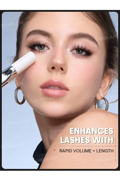  تصویر 5 : Sheglam شیگلم  پرایمر مژه حجم دهنده و بلند کننده Lashlighter رنگ سفید  