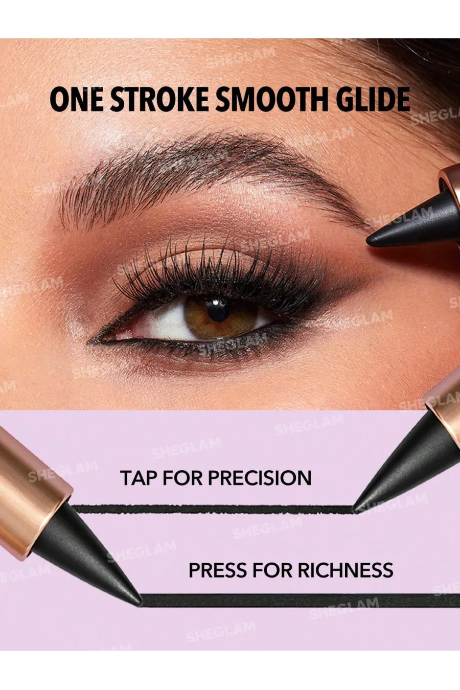مزایا مداد چشم مات و روان EZ Glide Matte Eyeliner Pencil رنگ مشکی شیگلم Sheglam مزایا مداد چشم مات و روان EZ Glide Matte Eyeliner Pencil رنگ مشکی شیگلم Sheglam