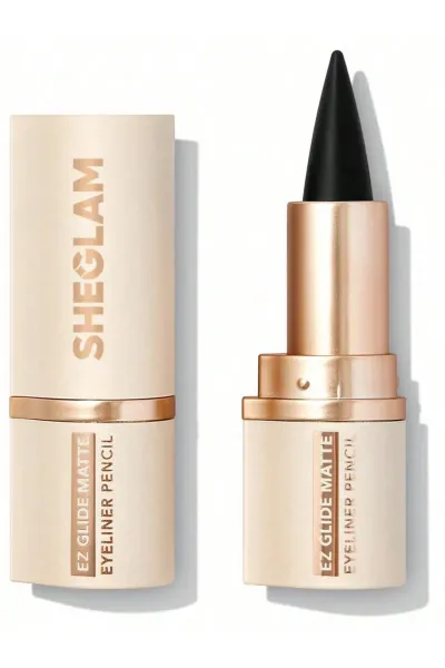 خرید مداد چشم مات و روان EZ Glide Matte Eyeliner Pencil رنگ مشکی شیگلم Sheglam