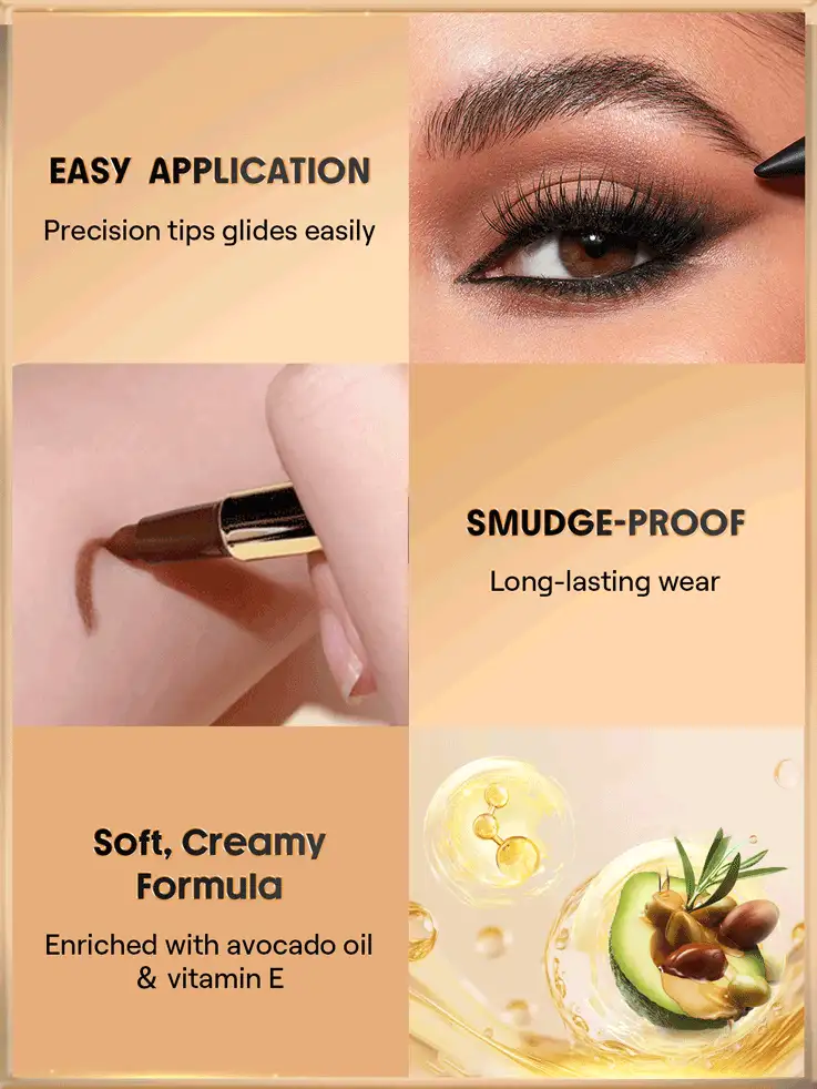ویژگیهای مداد چشم کرمی رنگ مشکی شیگلم Sheglam ویژگیهای مداد چشم کرمی رنگ مشکی شیگلم Sheglam