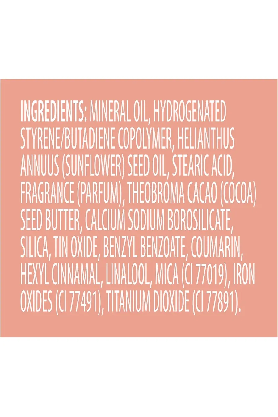 ترکیبات مؤثر ژل روغن بدن براق کننده سان‌لیت گلو وازلین با رایحه وانیل و کره کاکائو وازلین Vaseline