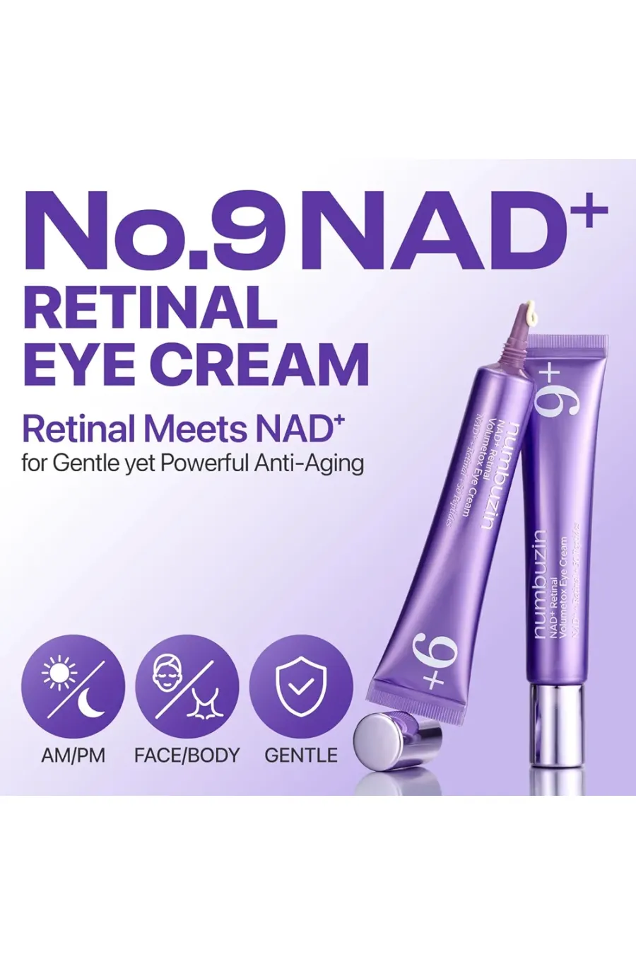 درباره کرم دور چشم رتینال +NAD شماره ۹ ضد چروک روشن کننده و حاوی پپتید نامبوزین Numbuzin No.9 NAD+ Retinal Eye Cream درباره کرم دور چشم رتینال +NAD شماره ۹ ضد چروک روشن کننده و حاوی پپتید نامبوزین Numbuzin No.9 NAD+ Retinal Eye Cream