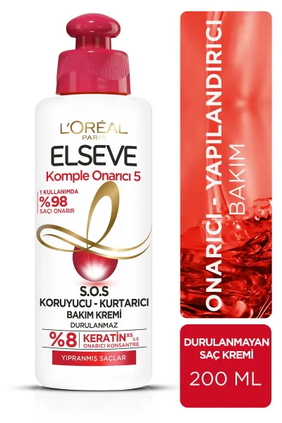 خرید و قیمت کرم مو ترمیم کننده کراتین L'Oreal Paris Elseve لورال پاریس اصل