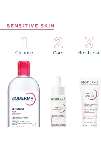  تصویر 3 : میسلار واتر پوست نرمال و خشک سایز بزرگ بیودرما Bioderma 