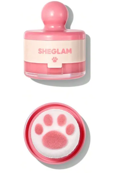 خرید و قیمت رژگونه استامپی طرح پنجه گربه رنگ Love Cake Sheglam  شیگلم اصل