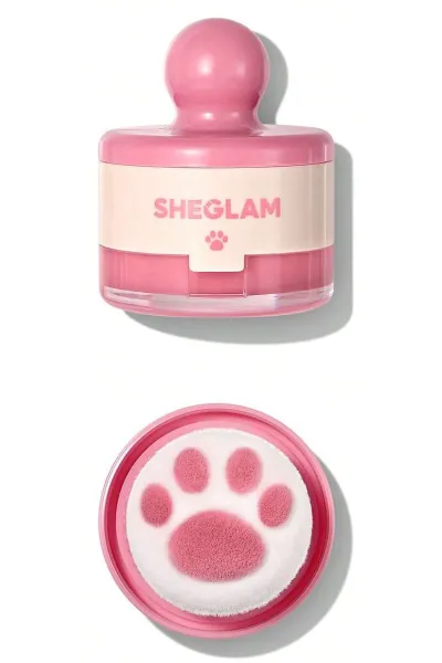 خرید و قیمت رژگونه استامپی طرح پنجه گربه رنگ Berry Flirt Sheglam  شیگلم اصل