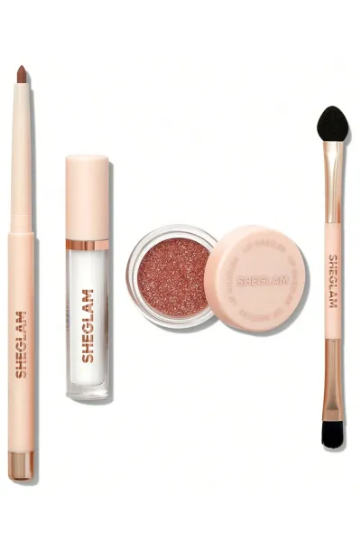 خرید و قیمت کیت برق لب اکلیلی شیگلم مدل Lip Dazzler Glitter Kit رنگ Center Stage Sheglam  شیگلم اصل