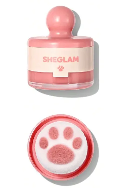 خرید و قیمت رژگونه استامپی طرح پنجه گربه رنگ Painted Peony Sheglam  شیگلم اصل