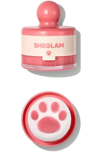خرید و قیمت رژگونه استامپی طرح پنجه گربه رنگ Hot Topic Sheglam  شیگلم اصل