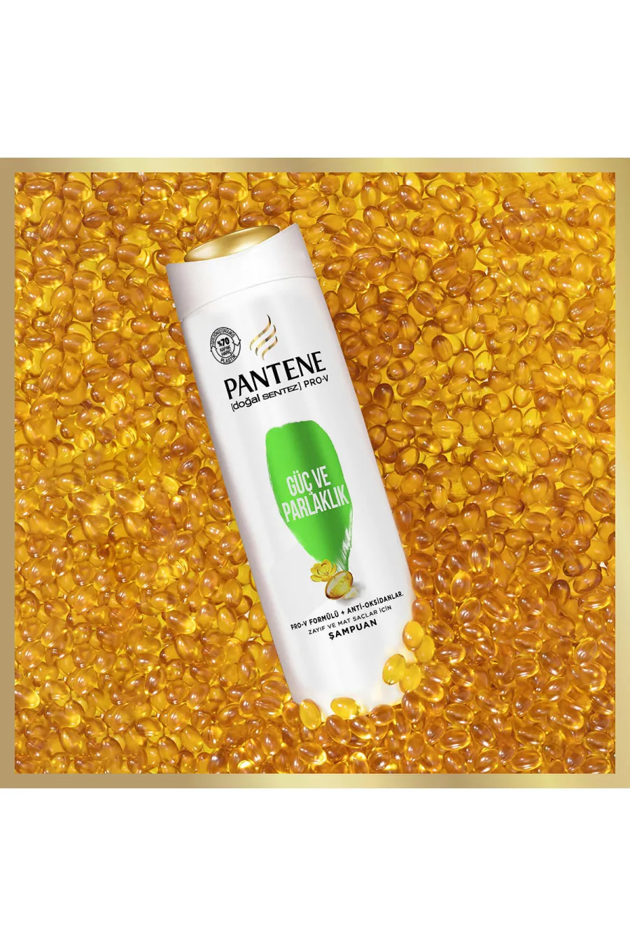 فرمولی برای قدرت و درخشش هم‌زمان شامپو تقویت و درخشان کننده پنتن Pantene