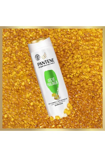  تصویر 3 : Pantene پنتن Guc Ve Parlaklik شامپو تقویت و درخشان کننده  