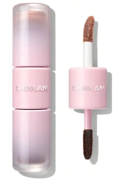 خرید و قیمت تینت لب پیل‌آف و برق لب دو سر رنگ Brown Butter Sheglam  شیگلم اصل