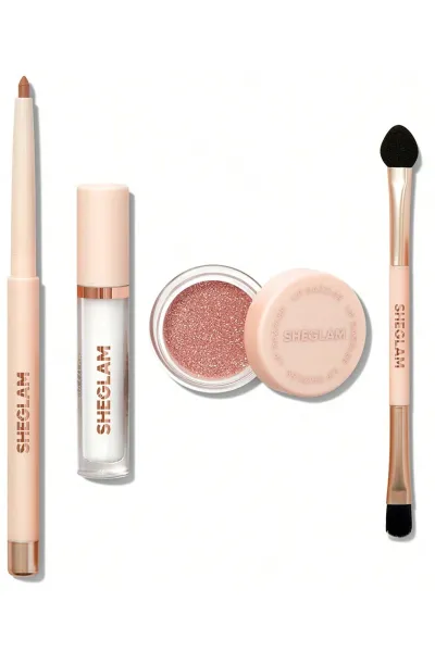 خرید و قیمت کیت برق لب اکلیلی مدل Lip Dazzler Glitter Kit رنگ Debutante Sheglam  شیگلم اصل