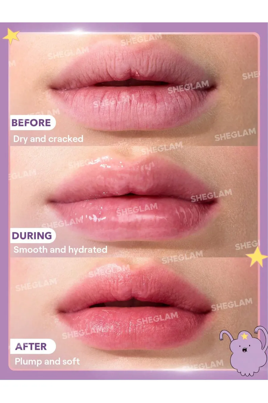 مشخصات Sheglam Adventure Time | SHEGLAM Oh My Glob Tinted Lip Mask مشخصات Sheglam Adventure Time | SHEGLAM Oh My Glob Tinted Lip Mask