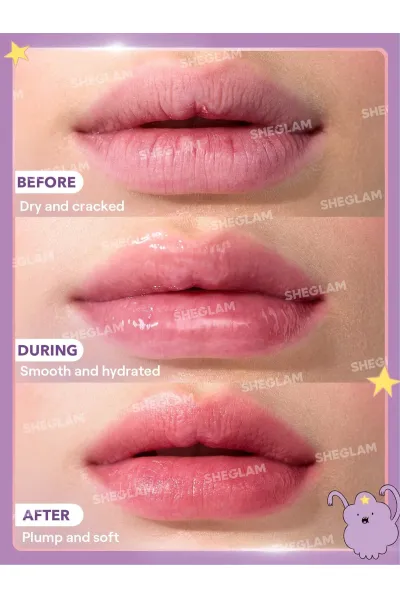  تصویر 3 : ماسک لب آبرسان و رنگی ادونچر تایم Oh My Glob شیگلم Sheglam 