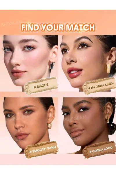  تصویر 5 : پودر فیکس و محافظت کننده SPF 30 رنگ Cocoa Loco شیگلم Sheglam 