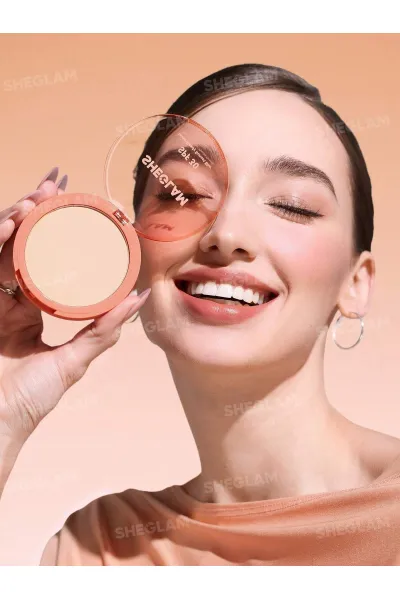  تصویر 7 : پودر فیکس و محافظت کننده SPF 30 رنگ Bisque شیگلم Sheglam 