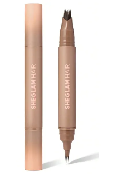 خرید و قیمت قلم پوشاننده ریشه مو و حجم دهنده مو رنگ قهوه‌ای روشن Light Brown Sheglam  شیگلم اصل