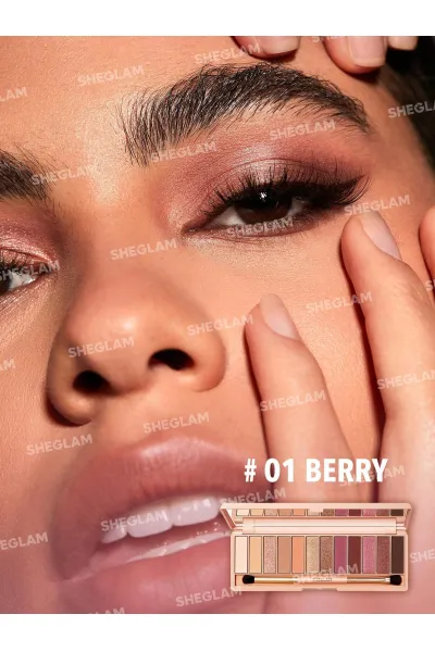  تصویر 2 : پالت سایه رنگ Berry شیگلم Sheglam 