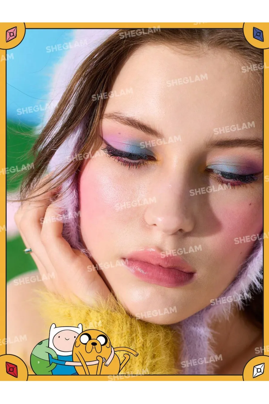 فرمولاسیون و ترکیبات شاخص پالت سایه ادونچر تایم Land Of Ooo شیگلم Sheglam (Sheglam Adventure Time | SHEGLAM Land Of Ooo Palette)