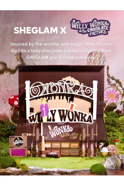  تصویر 4 : پالت سایه شکلاتی Wonka Bar شیگلم Sheglam 