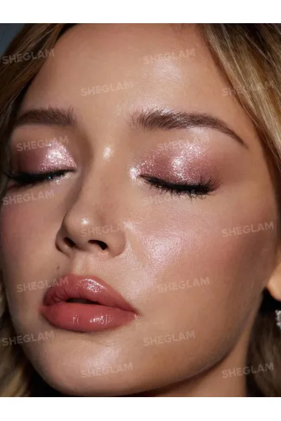  تصویر 1 : سایه چشم دو رنگ پخته شده ژله‌ای براق رنگ Prism Echo شیگلم Sheglam 