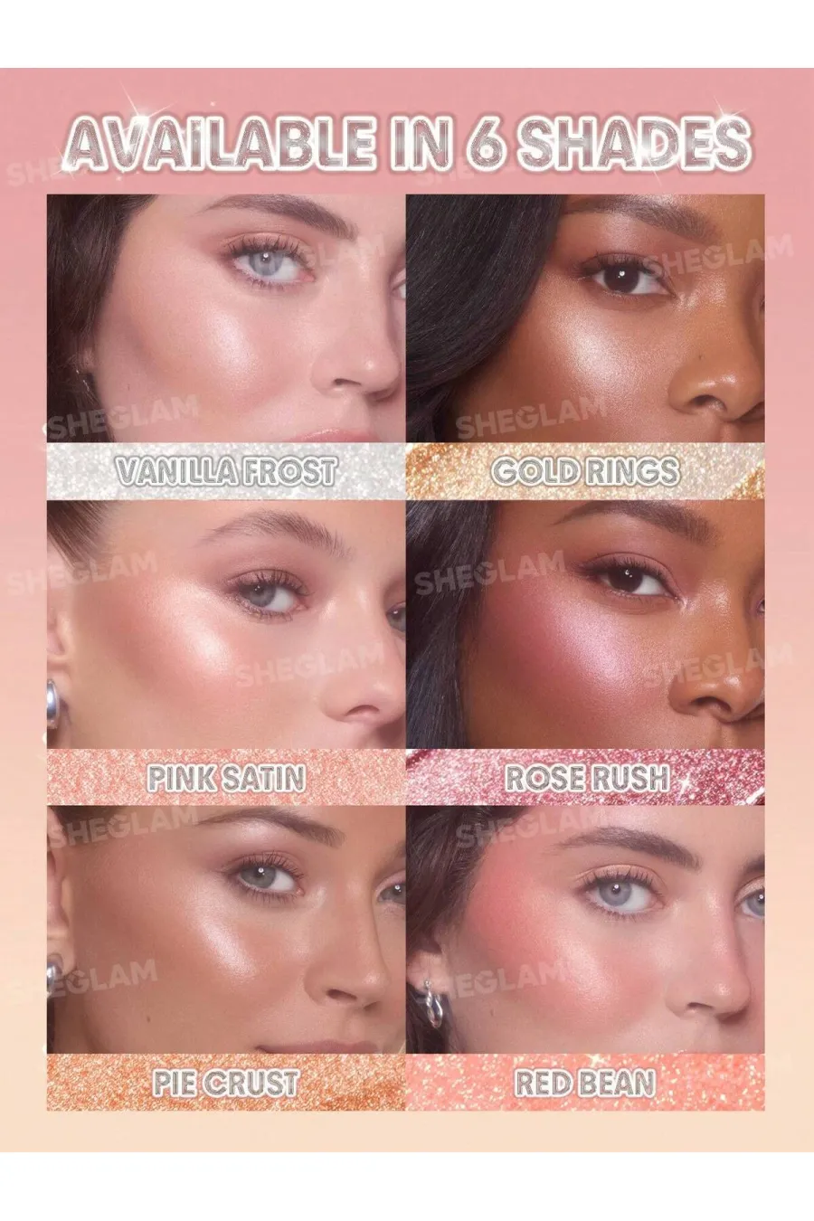 نکات مهم درباره هایلایتر استیکی کرهای مدل Buttery Bling رنگ صورتی ملایم Pink Satin شیگلم Sheglam و تنوع رنگها نکات مهم درباره هایلایتر استیکی کرهای مدل Buttery Bling رنگ صورتی ملایم Pink Satin شیگلم Sheglam و تنوع رنگها