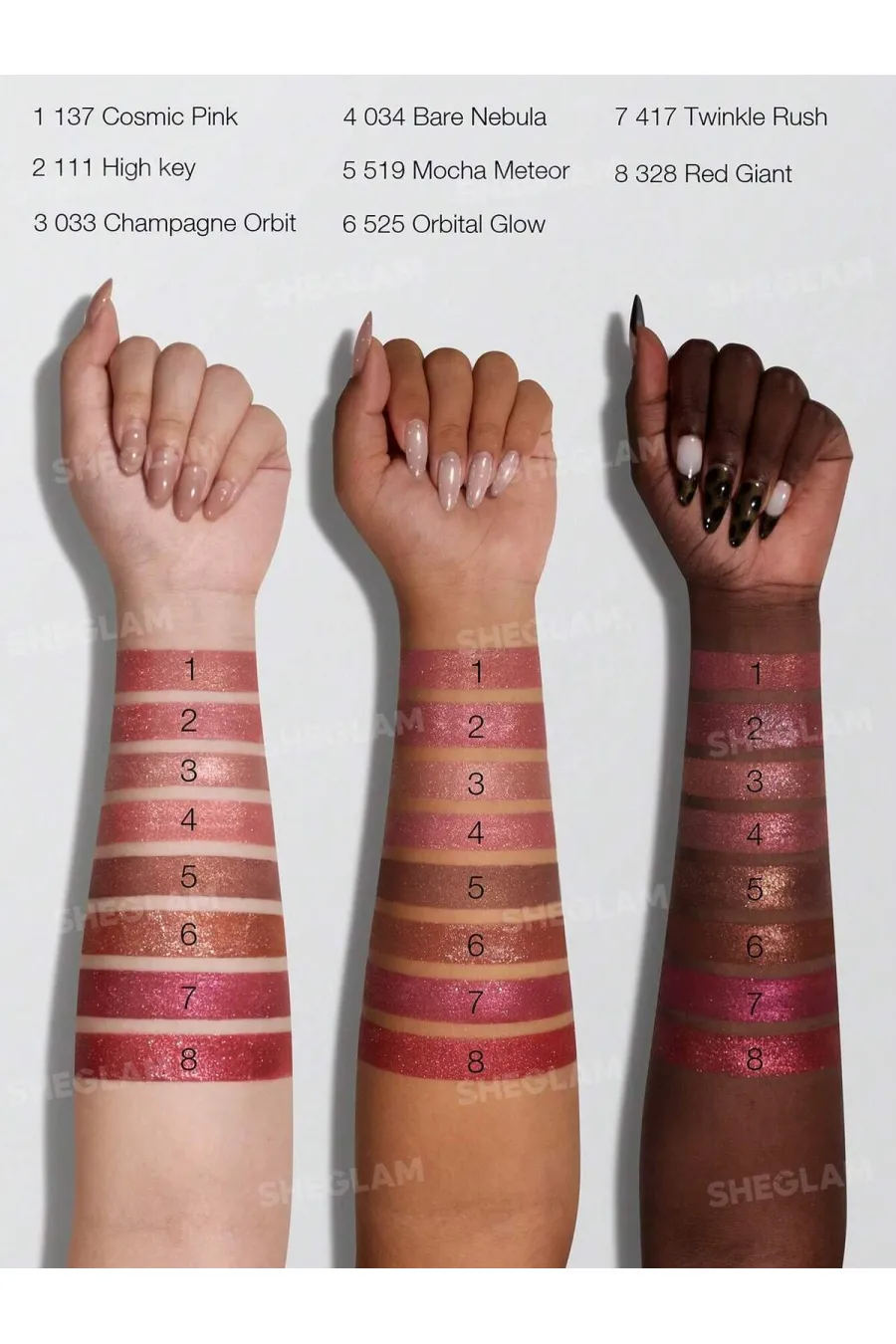 فرمولاسیون و ویژگیهای ساختاری رژ لب مایع اکلیلی مدل Stardust Swipe Glitter Liqu رژ لب مایع اکلیلی مدل Stardust Swipe Glitter Liquid Lipstick رنگ شامپاینی درخشا فرمولاسیون و ویژگیهای ساختاری رژ لب مایع اکلیلی مدل Stardust Swipe Glitter Liqu رژ لب مایع اکلیلی مدل Stardust Swipe Glitter Liquid Lipstick رنگ شامپاینی درخشا