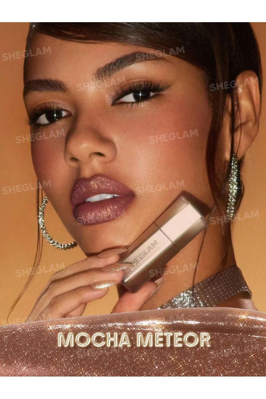 درباره رژ لب مایع اکلیلی مدل Stardust Swipe Glitter Liquid Lipstick رنگ موکای شه رژ لب مایع اکلیلی مدل Stardust Swipe Glitter Liquid Lipstick رنگ موکای شهابی (M