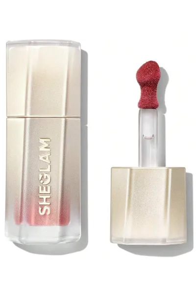 خرید و قیمت رژ لب مایع اکلیلی مدل Stardust Swipe Glitter Liquid Lipstick رنگ بری درخشان (Twinkle Rush) Sheglam  شیگلم اصل