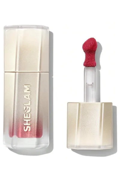 خرید و قیمت رژ لب مایع اکلیلی مدل Stardust Swipe Glitter Liquid Lipstick رنگ قرمز آجری درخشان (Red Giant) Sheglam  شیگلم اصل
