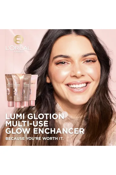  تصویر 1 : پرایمر لومی گلوشن رنگ 901 درخشش مرواریدی روشن Fair Glow لورال پاریس L'Oreal Paris 