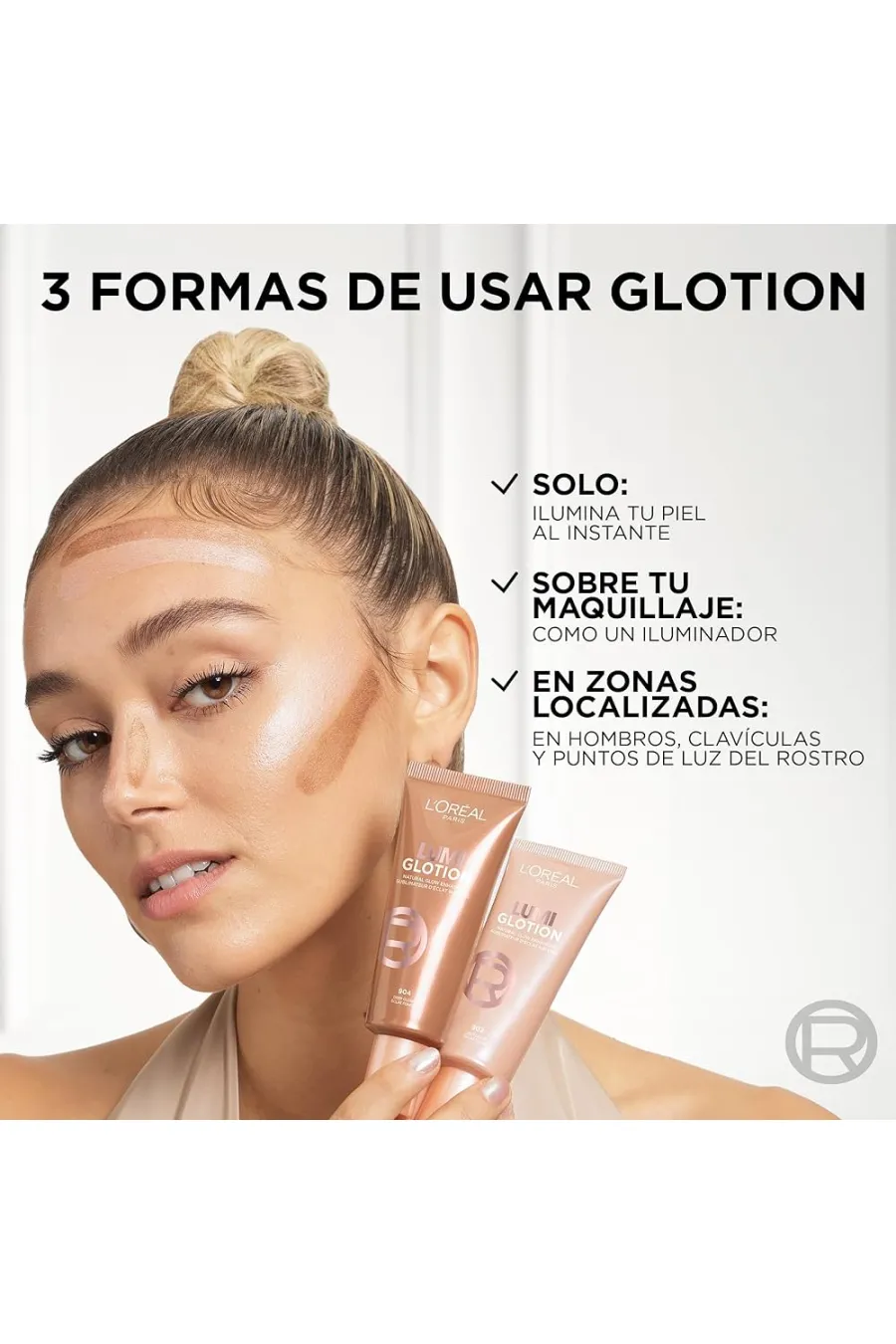 روش استفاده از پرایمر لومی گلوشن رنگ 902 درخشش روشن Light Glow لورال پاریس L'Oreal Paris روش استفاده از پرایمر لومی گلوشن رنگ 902 درخشش روشن Light Glow لورال پاریس L'Oreal Paris