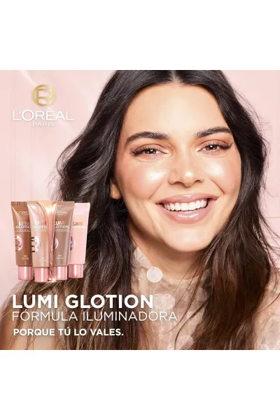  تصویر 2 : پرایمر لومی گلوشن رنگ 902 درخشش روشن Light Glow لورال پاریس L'Oreal Paris 