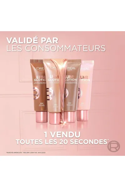  تصویر 29 : پرایمر لومی گلوشن رنگ 904 درخشش گرم و عمیق Deep Glow لورال پاریس L'Oreal Paris 