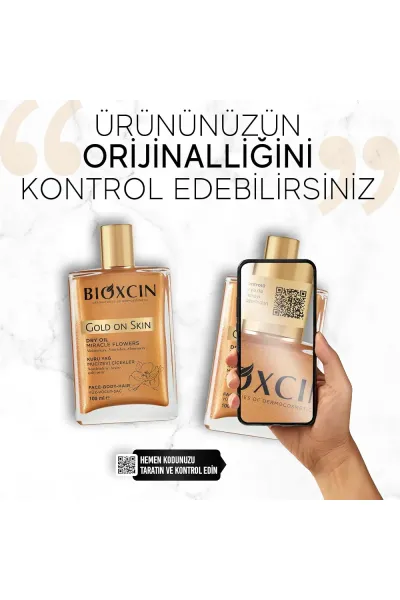  تصویر 6 : روغن خشک هایلایتر بدن Gold On Skin بیوکسین BIOXCIN 