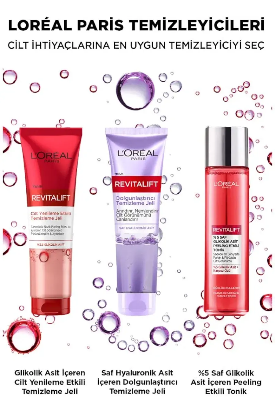 ژل شست و شو هیالورونیک اسید لورال پاریس L'Oreal Paris مناسب پوستهای کمآب ژل شست و شو هیالورونیک اسید لورال پاریس L'Oreal Paris مناسب پوستهای کمآب
