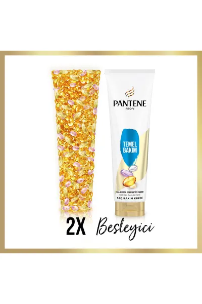  تصویر 3 : Pantene پنتن Temel Bakım نرم کننده و تقویت کننده مو  