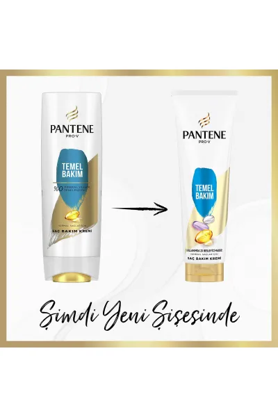  تصویر 4 : Pantene پنتن Temel Bakım نرم کننده و تقویت کننده مو  