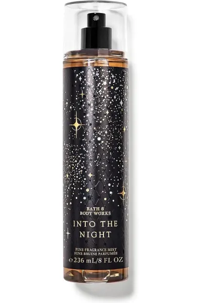 خرید و قیمت بادی اسپلش زنانه Into The Night با رایحه چوبی Bath & Body Works  بث اند بادی ورکس اصل