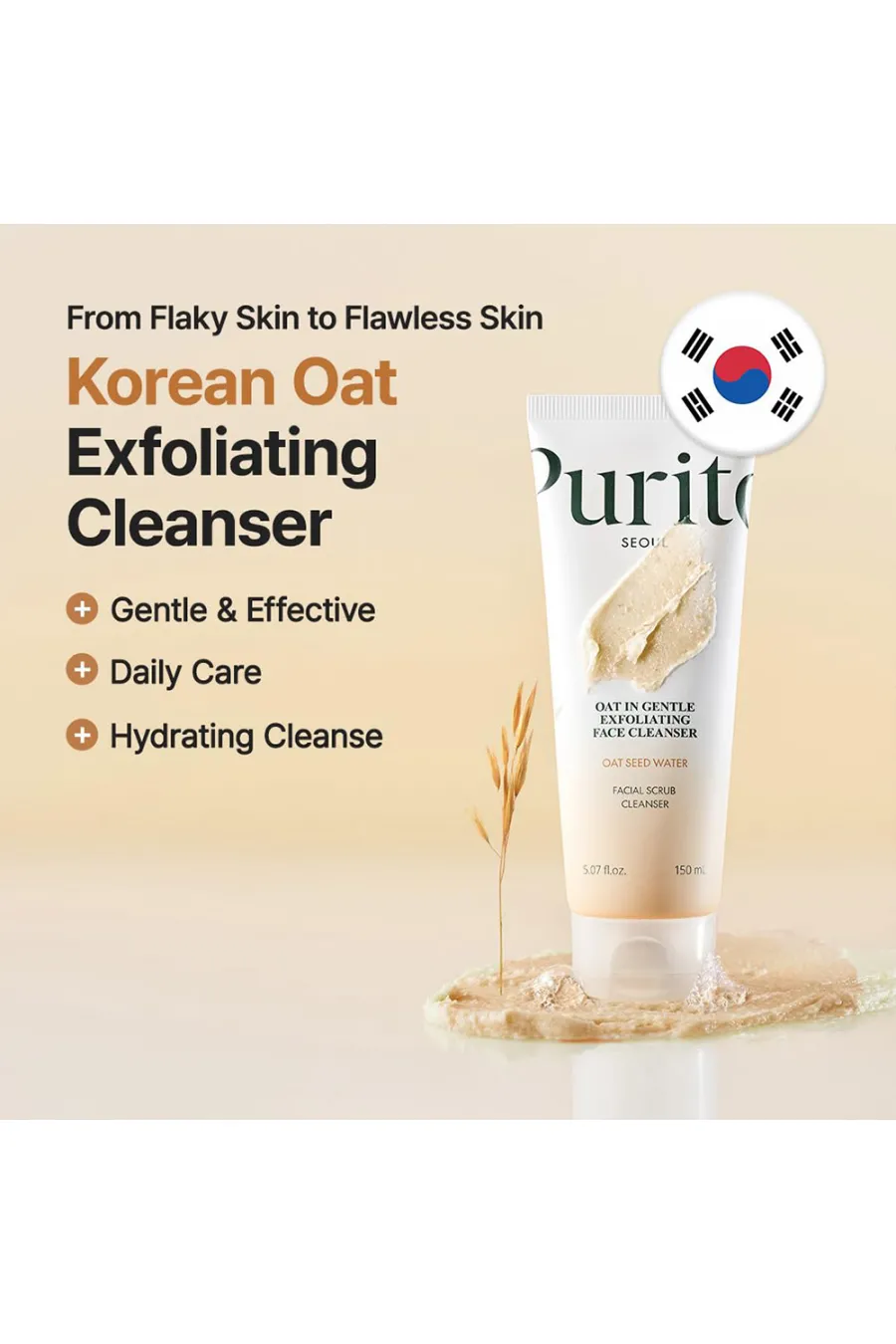 ویژگیهای شوینده و اسکراب لایه بردار جو دوسر پیوریتو Purito با پاککنندگی ملایم و مراقبت روزانه ویژگیهای شوینده و اسکراب لایه بردار جو دوسر پیوریتو Purito با پاککنندگی ملایم و مراقبت روزانه