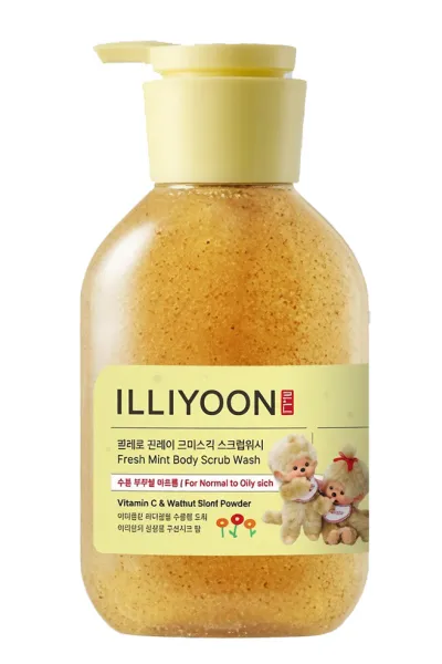 خرید و قیمت شوینده و اسکراب بدن  مرطوب کننده، لایه بردار و روشن کننده پوست Illiyon  ایلیون اصل