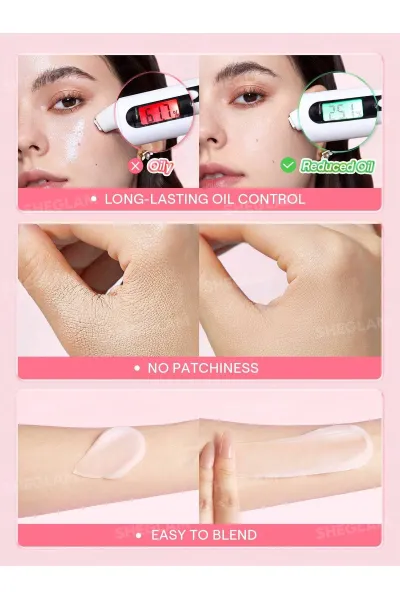  تصویر 6 : پرایمر مات‌کننده و محوکننده منافذ گود گریپ اولترا Good Grip Ultra Blur Primer شیگلم Sheglam 