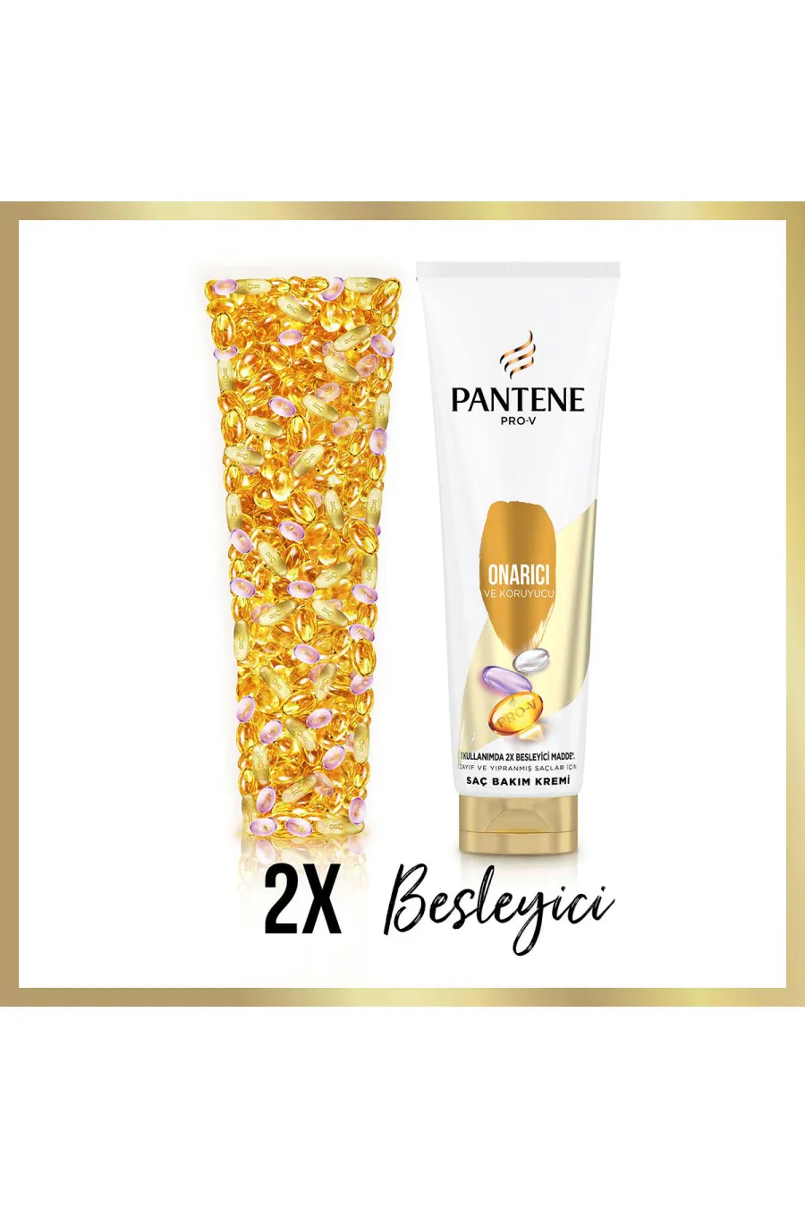 ویژگیهای نرم کننده و ترمیم کننده مو Onarıcı پنتن Pantene با فرمول مغذی ویژگیهای نرم کننده و ترمیم کننده مو Onarıcı پنتن Pantene با فرمول مغذی