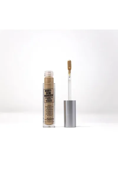  تصویر 1 : هایلایتر مایع Mary Dew Manizer با جلوه درخشان و رنگ شامپاینی دبالم The balm 