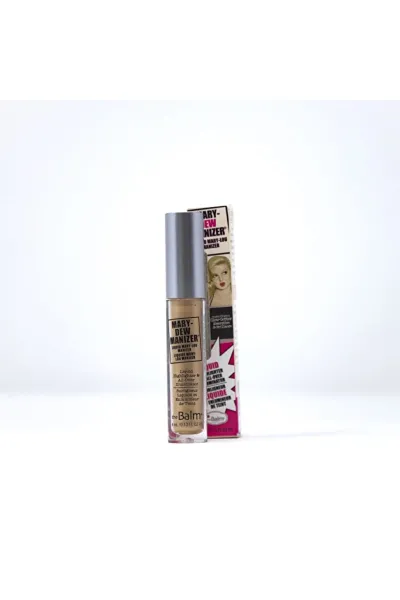  تصویر 3 : هایلایتر مایع Mary Dew Manizer با جلوه درخشان و رنگ شامپاینی دبالم The balm 