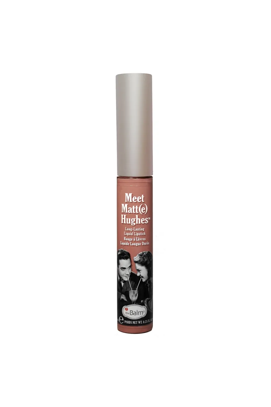 خرید رژ لب مایع مات Charismatic رنگ قهوه‌ای روشن با ماندگاری بالا دبالم The balm اصل