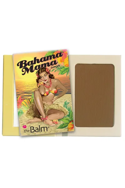 خرید و قیمت برنزر مات Bahama Mama برای گرمای طبیعی پوست با تناژ قهوه‌ای گرم The balm  دبالم اصل